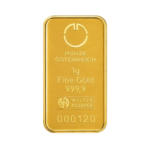 Goldbarren 1 Gramm