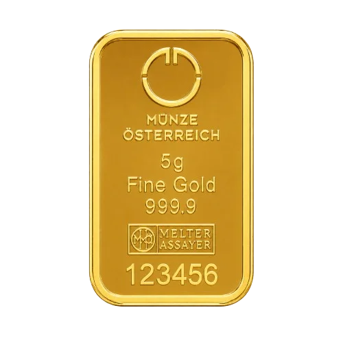 Goldbarren 5 Gramm