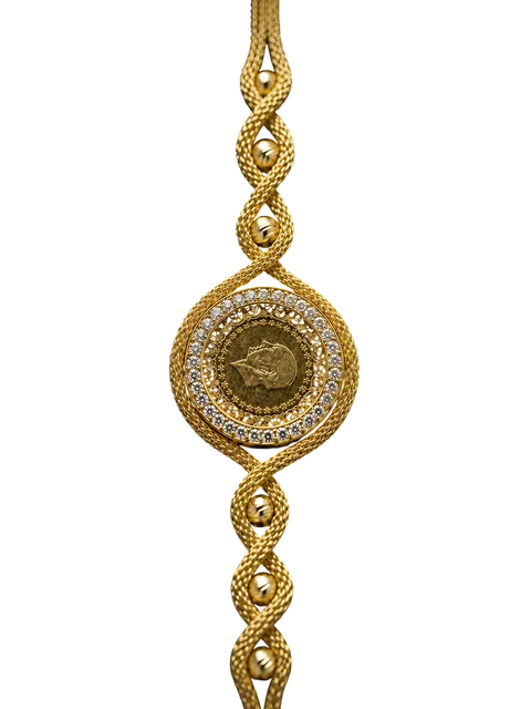 Goldene Armkette 1