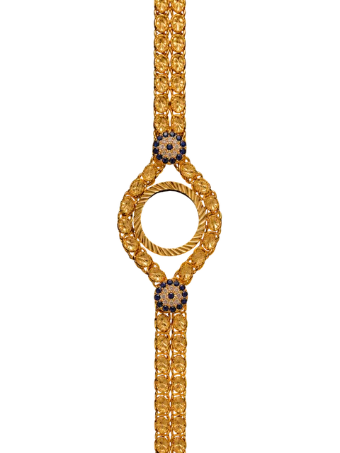 Goldene Armkette 10