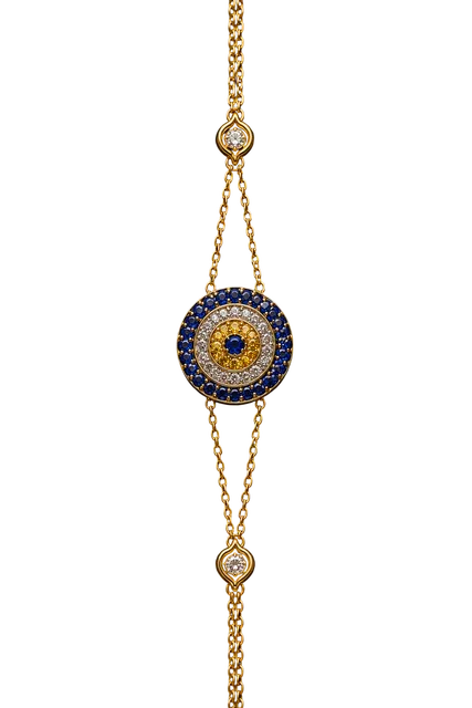 Goldene Armkette 11