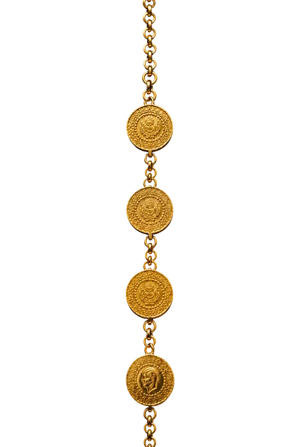 Goldene Armkette 13