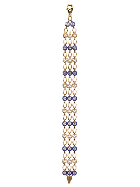 Goldene Armkette 17