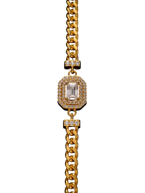 Goldene Armkette 4