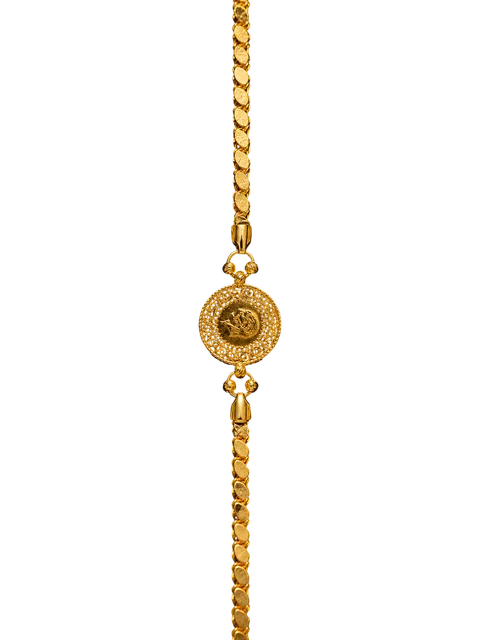 Goldene Armkette 7
