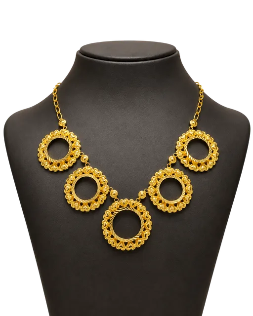 Goldene Halskette 15
