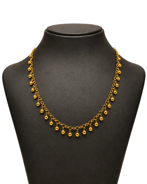Goldene Halskette 16