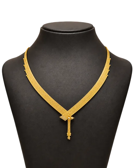 Goldene Halskette 18