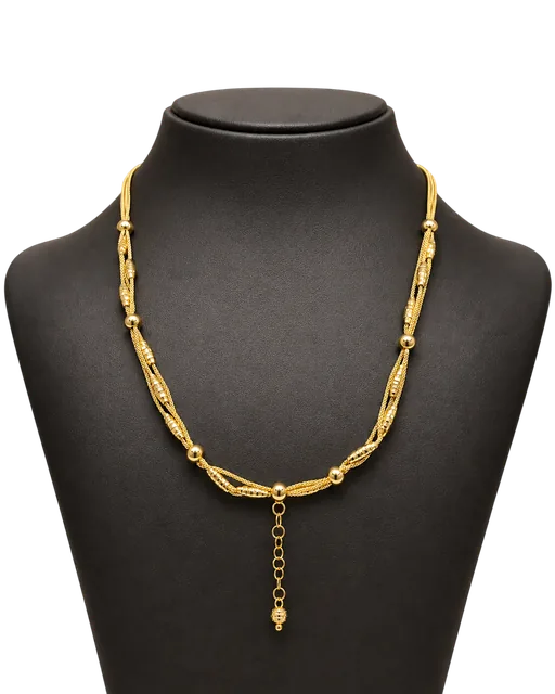 Goldene Halskette 4