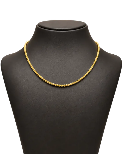 Goldene Halskette 6
