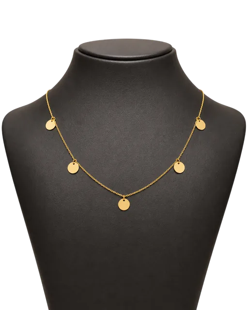 Goldene Halskette 9